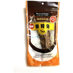 あみやき家 豚背骨 1本 [犬用おやつ]
