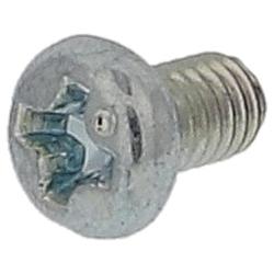 ナベ頭小ねじ（鉄/ユニクロめっき）M3x5 入数4本入 MOJ-301