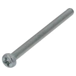 ナベ頭小ねじ（鉄/ユニクロめっき）M3x40 入数4本入 MOJ-310
