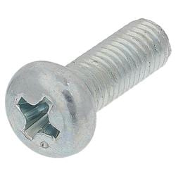 ナベ頭小ねじ（鉄/ユニクロめっき）M5x15 入数4本入 MOJ-327