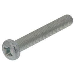 ナベ頭小ねじ（鉄/ユニクロめっき）M6x40 入数4本入 MOJ-345
