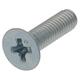 皿頭小ねじ（鉄/ユニクロめっき）M4x15 入数4本入 MOJ-376