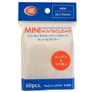 カードバリアー ミニ キャラクタースリーブガード マット＆クリアー [トレーディングカード用品]