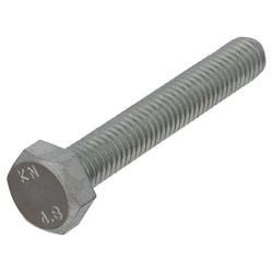 六角ボルト（鉄/ユニクロめっき）M6x40 入数8本入 MOK-013