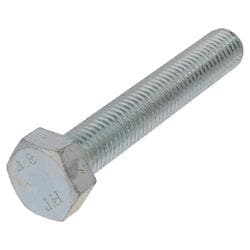 六角ボルト（鉄/ユニクロめっき）M12x75 入数2本入 MOK-109