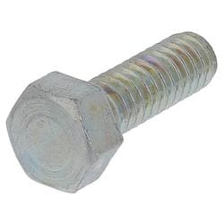 六角ボルト ウィットねじ（鉄/ユニクロめっき）W1/4x20 入数8本入 MOK-214