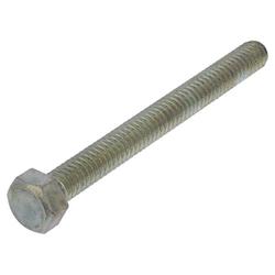 六角ボルト ウィットねじ（鉄/ユニクロめっき）W1/4x65 入数4本入 MOK-220