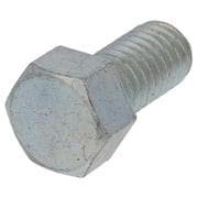 六角ボルト ウィットねじ（鉄/ユニクロめっき）W3/8x20 入数4本入 MOK-238