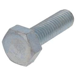 六角ボルト ウィットねじ（鉄/ユニクロめっき）W1/2x45 入数4本入 MOK-253