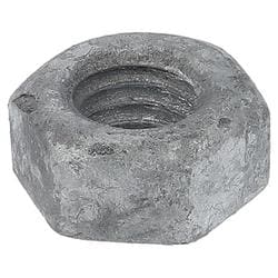 六角ナット ウィットねじ（鉄/ドブめっき）W3/8 入数4個入 MOL-525