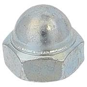 袋ナット（鉄/ユニクロめっき）M4 入数2個入 MOL-529