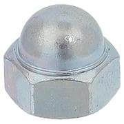 袋ナット（鉄/ユニクロめっき）M5 入数2個入 MOL-530