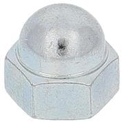 袋ナット（鉄/ユニクロめっき）M6 入数2個入 MOL-531