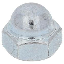 袋ナット（鉄/ユニクロめっき）M10 入数2個入 MOL-533