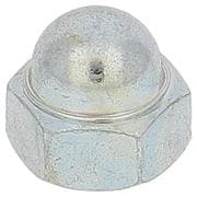 袋ナット ウィットねじ(鉄/ユニクロめっき)W1/4 入数2個入 MOL-542