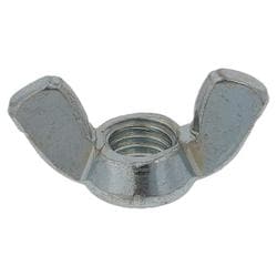 蝶ナット（鉄/ユニクロめっき）M10 入数2個入 MOL-556