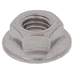 フランジナット セレート付き（ステンレス） M5x12 入数4個入 MOL-623