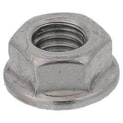 フランジナット セレート付き（ステンレス） M6x13 入数4個入 MOL-624