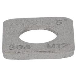 テーパー座金5°（ステンレス）M12 入数4枚入 MOL-844