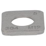 テーパー座金5°(ステンレス)M12 入数4枚入 MOL-844