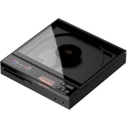 デュアル真空管搭載 ポータブルCDプレーヤー EC-Zero-T-BK
