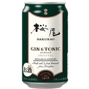 SAKURAO GIN ORIGINAL GIN＆TONIC 6度 350ml [チューハイ]