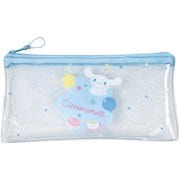 限定 サンリオキャラクターズ ペンケース シナモロール キラキラ☆フラット 001766-51