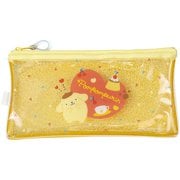限定 サンリオキャラクターズ ペンケース ポムポムプリン キラキラ☆フラット 001766-55