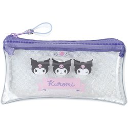 限定 サンリオキャラクターズ ミニポーチ クロミ キラキラ☆フラット 001767-52