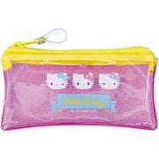 限定 サンリオキャラクターズ ミニポーチ ハローキティ キラキラ☆フラット 001767-53