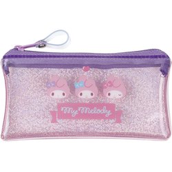 限定 サンリオキャラクターズ ミニポーチ マイメロディ キラキラ☆フラット 001767-54