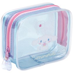 限定 サンリオキャラクターズ ポーチ シナモロール キラキラ☆ボックス 001768-51