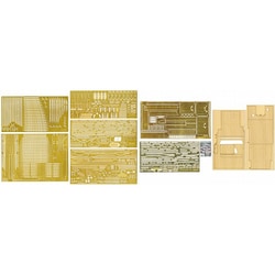 艦船モデルシリーズ No.11 EX-201 1/350 日本海軍航空母艦 加賀 専用エッチングパーツセット w/木甲板シール [プラモデル用パーツ]