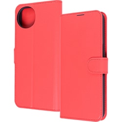 AQUOS wish5用 マグネット手帳/赤 RT-AQL3ELC1/R