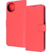 AQUOS wish5用 マグネット手帳/赤 RT-AQL3ELC1/R