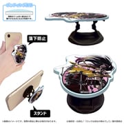 ロックは淑女の嗜みでして スマホグリップ 黒鉄音羽