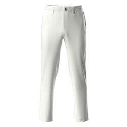 25FW ボンディングプリントテーパードパンツ メンズ Mサイズ ホワイト 621-5231002-030-M