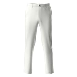 25FW ボンディングプリントテーパードパンツ メンズ LLサイズ ホワイト 621-5231002-030-LL