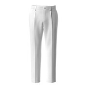 25FW ワンタックテーパードパンツ メンズ Lサイズ ホワイト 621-5231805-030-L