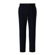 25FW ワンタックテーパードパンツ メンズ Mサイズ ネイビー 621-5231805-120-M