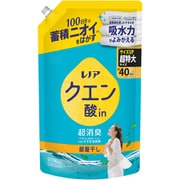 レノア クエン酸in 超消臭 衣類のすすぎ消臭剤 部屋干し フレッシュグリーンの香り 詰め替え 超特大 1110ml [衣類用消臭剤]