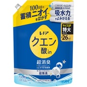 レノア クエン酸in 超消臭 衣類のすすぎ消臭剤 強い香りでごまかさない超無臭 さわやかシトラスの香り （微香） 詰め替え 特大 730ml [衣類用消臭剤]