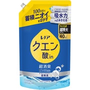 レノア クエン酸in 超消臭 衣類のすすぎ消臭剤 強い香りでごまかさない超無臭 さわやかシトラスの香り （微香） 詰め替え 超特大 1110ml [衣類用消臭剤]