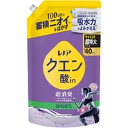 レノア クエン酸in 超消臭 衣類のすすぎ消臭剤 SPORTS リフレッシュリリーの香り 詰め替え 超特大 1110ml [衣類用消臭剤]