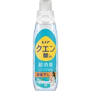 レノア クエン酸in 超消臭 衣類のすすぎ消臭剤 部屋干し フレッシュグリーンの香り 本体 430ml [衣類用消臭剤]