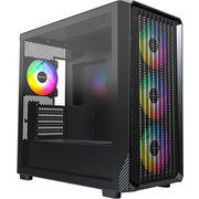 Micro-ATX タワー型 PCケース ピラーレス・キューブケース ブラック X5M (B)