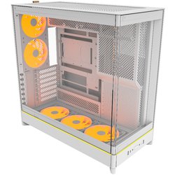 ATX タワー型 PCケース ホワイト HS02 PRO （W）