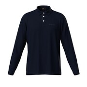 25FW ドライミックスシャツ メンズ Lサイズ ネイビー 621-5261800-120-L