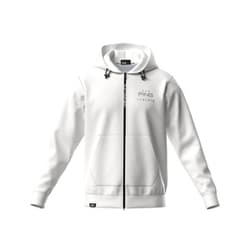 25FW ダンボールニットフルジップスウェットフーディー メンズ Lサイズ ホワイト 621-5262001-030-L