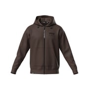 25FW ダンボールニットフルジップスウェットフーディー メンズ Lサイズ ブラウン 621-5262001-050-L